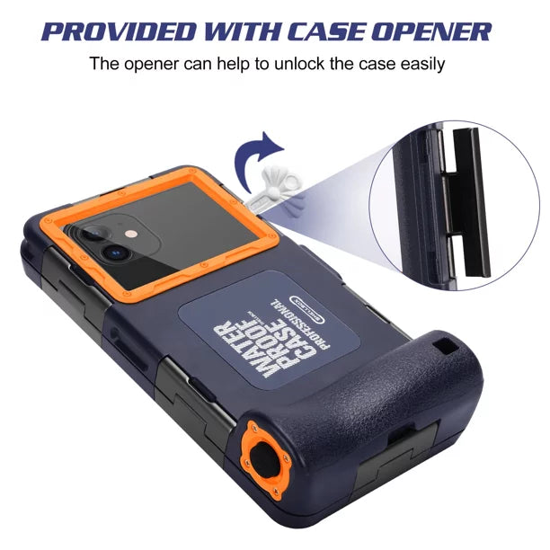 Case 9 Hot Snorkeling Phones with Photo Protective all Diving 6.9 Professional Video Infinix UrbanX for Lanyard And Inch LCD [15m/50ft] Housing Up Swimming Waterproof Underwater Surfing to