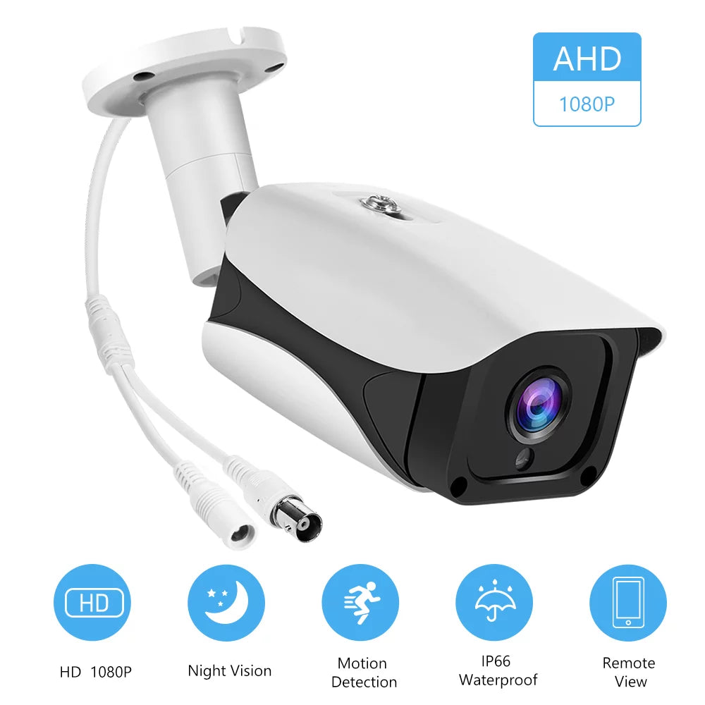 Waterproof Walmeck System IP66 Night IR For 1080P Analog with exterior Definition DVR High Vision NTSC Full