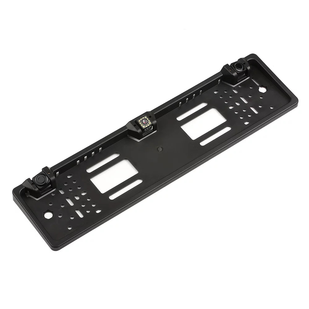 LED Backup Camera Parking Reversing Camera MIXFEER Plate 12 License Rear View Frame European Sensor with System