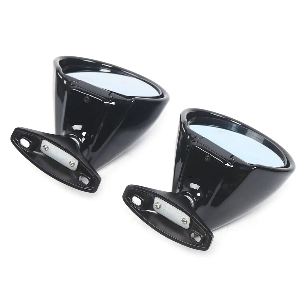 Rear Classic Pair Car Mirror Door Mirror 1 Side View Gasket Wing Universal Plane &