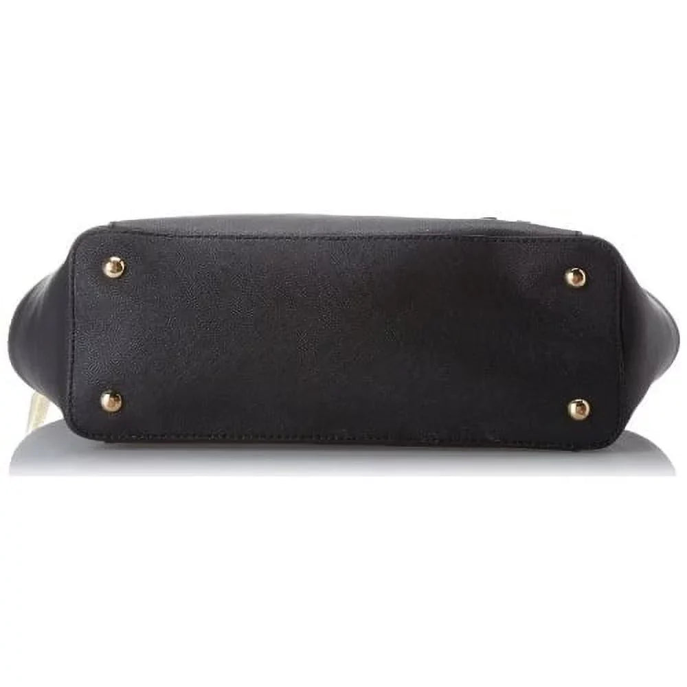 '- Zip Med. Top MICHAEL Kors Saffiano - Michael Jet Set Tote Travel Black 30F2GTTT8L-001