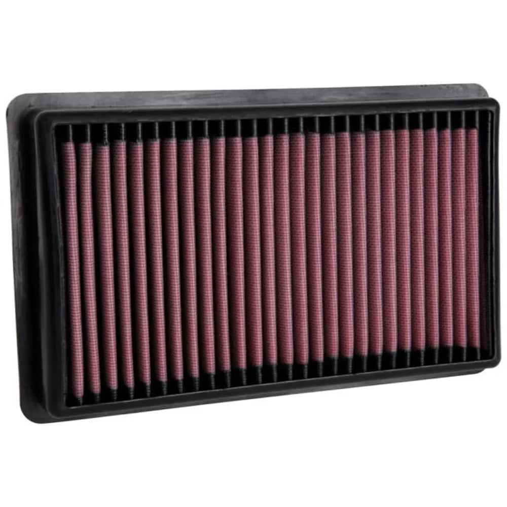 2020-2022 33-5106 With V6 Engine Air Gladiator), Increase Filter: Filter: Towing, Jl, Premium, & Power (Wrangler, Wrangler Air K&N Replacement Jeep Compatible Washable,
