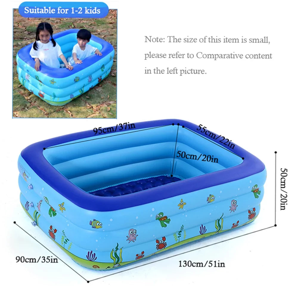 Basin Inflatable Swimming Bathtub Swimming exterior Pool Portable Pool Kid