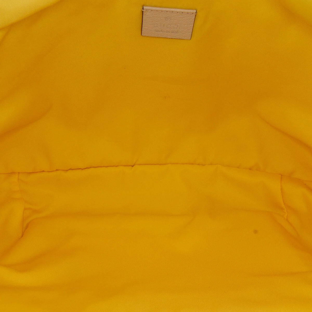 Fabric Love Bag Blind Belt with Authenticated Yellow Pre-Owned Nylon For Defects) Unisex (New
