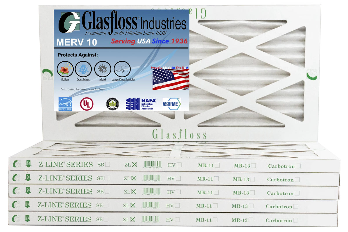 MERV dimension: Furnace in Glasfloss Made inch) (Actual 29.5x7/8 -Qty:6 x 10 USA 8x30x1 Filter - Air - - 7.5