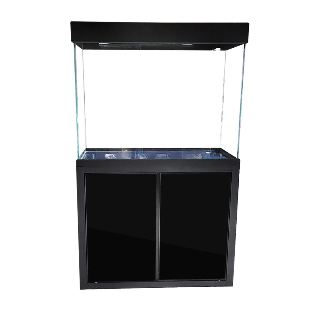 Tempered Aquarium 100 Gallon All-in-one Black Glass Aqua Dream