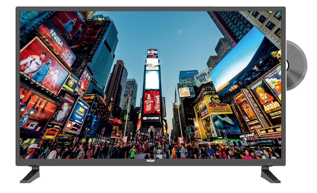 Player Built-in with HD LED RCA DVD (720P) 32" TV (RLDEDV3255-A) Class