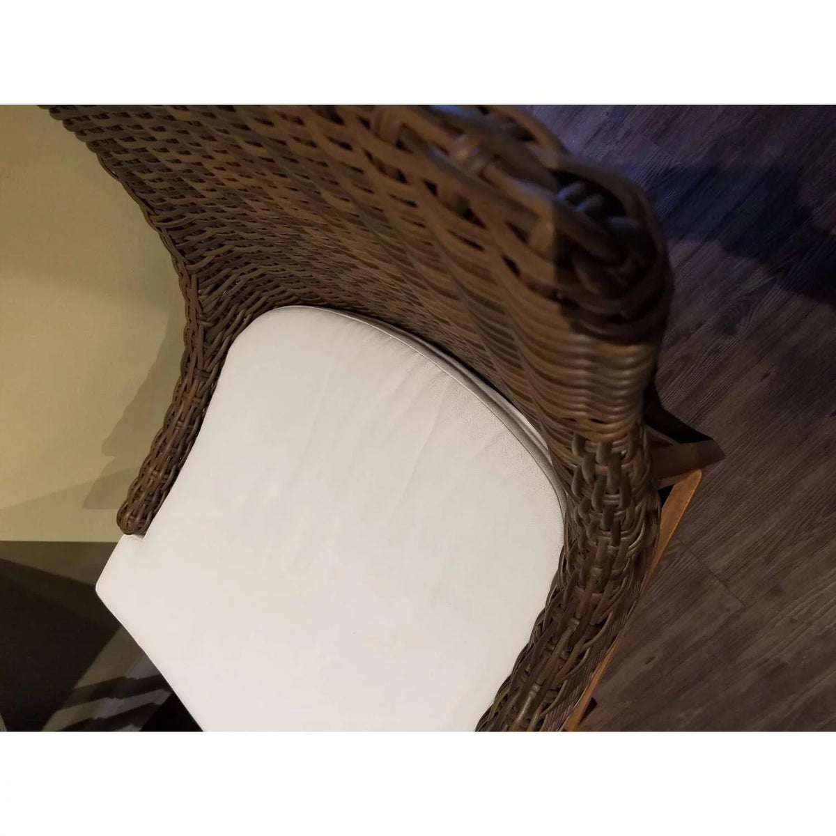 Rattan Plantation Padma's -Crocodile Barstool exterior Alfresco