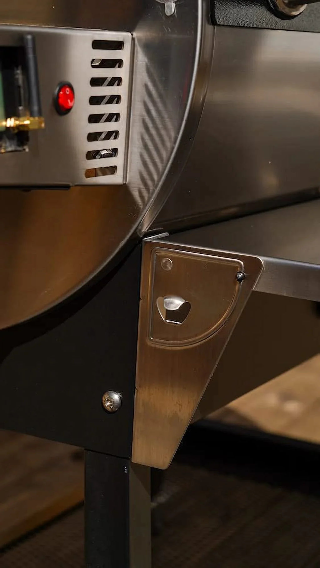 Pellet Work To Your Pellet Dishes Prep Grill Wood Space Front-Folding and for | Shelf Add More Grill