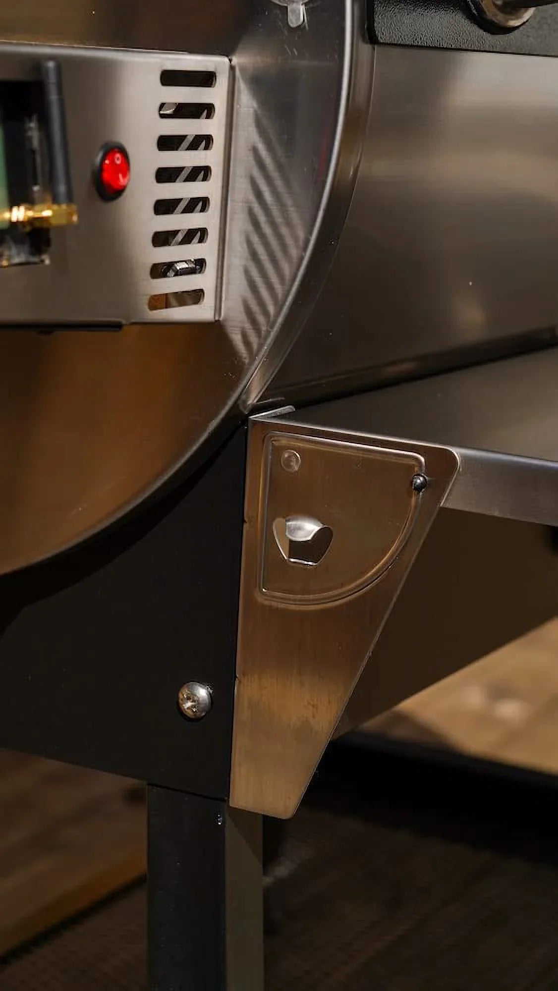 Pellet Work To Your Pellet Dishes Prep Grill Wood Space Front-Folding and for | Shelf Add More Grill