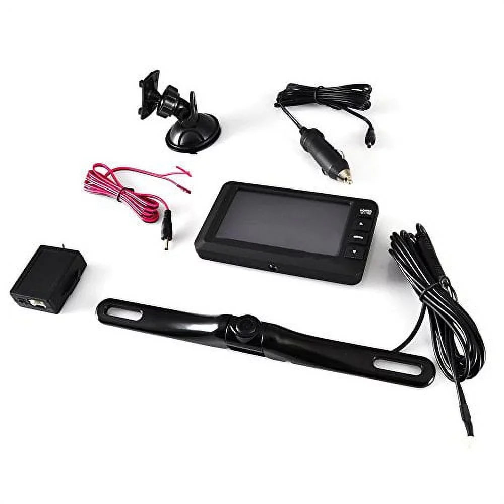 4.3 Screen Black Waterproof, System Rearview Monitor Wireless M-PLCM4375WIR_0 Camera Car Pyle Backup