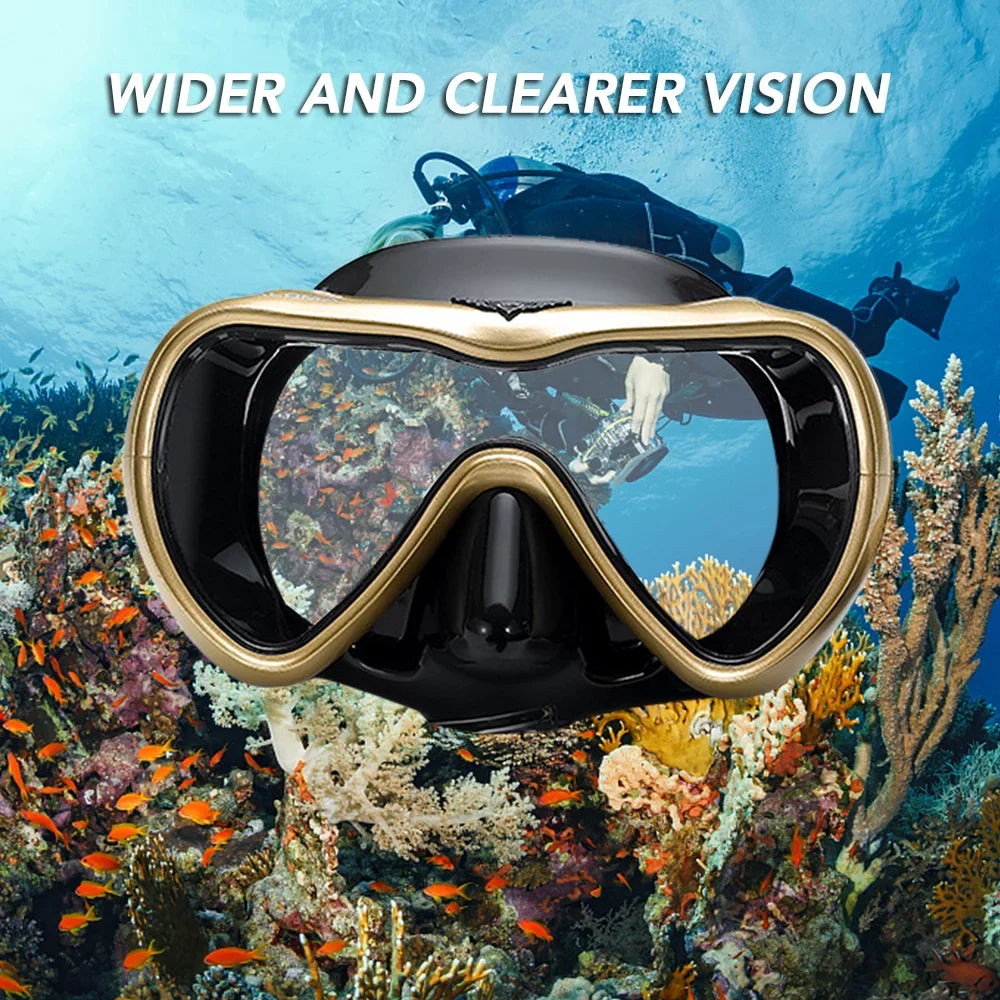 Tube Fog-Free Goggles and and Leakproof Snorkel with Snorkel Dive Set Confidence with Swim Andoer