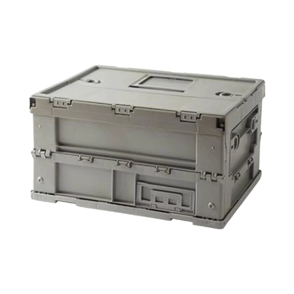Containers 41x29.5x22cm Box Storage Bins Trunk Crate Multifunctional Versatile Gray Green, Storage Storage Organizers Collapsible