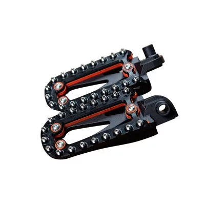 XC Black/Orange 150 2010-2015 for Adventure Impact Pegs Fasst KTM
