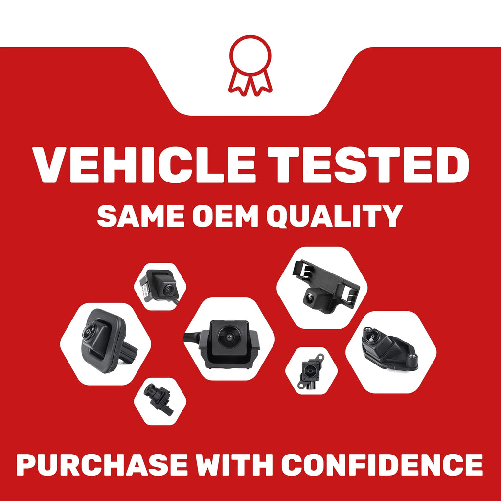 23137305 w/o Replacement Part for Master Surround Equinox # (2018-2019) Tailgaters Camera Vision Backup HD Chevrolet OE