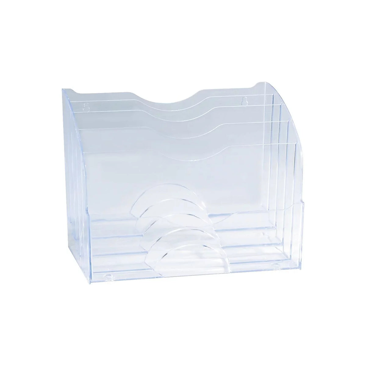Two-Way 5/8 Sections x Plastic 3/4 3/8 13 Organizer 8 Five Rubbermaid x 94610ROS 10 Clear