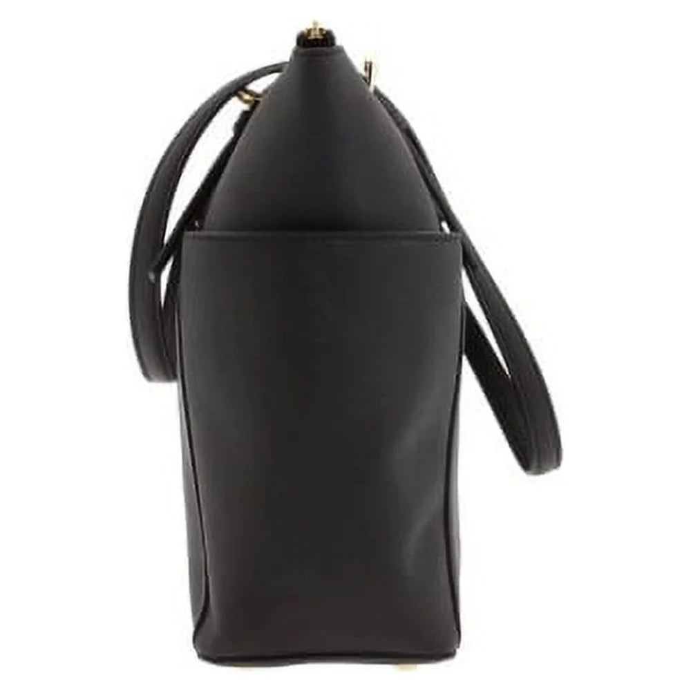 '- Zip Med. Top MICHAEL Kors Saffiano - Michael Jet Set Tote Travel Black 30F2GTTT8L-001