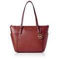 Michael Top-Zip MICHAEL Kors (Brandy) Tote 30F2GTTT8L-626 Set Jet Womens