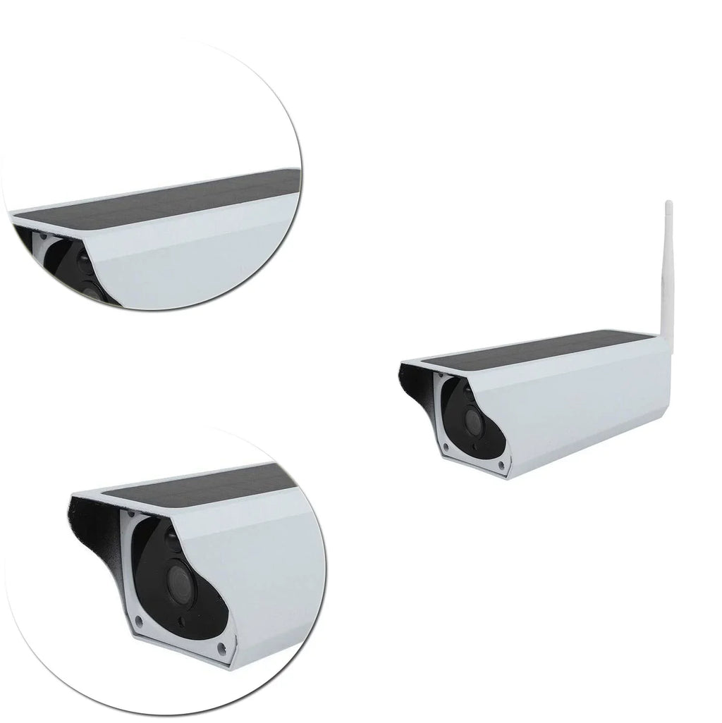 Solar with and exterior 2.0 Camera IP Wireless Detection Bullet Waterproof, Advanced PIR Night Battery IP67 Day MP1080P Vision, Powe Motion Security