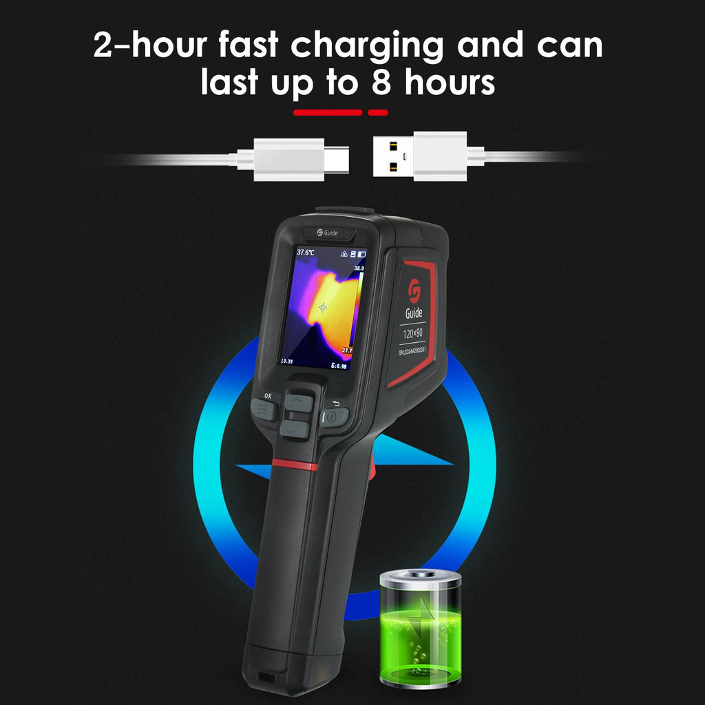 Car T120 Camera Floor Pixels Thermal Heating Electrical Hot 120x90 PCB Handheld Resolution Repair Imager Guide Infrared