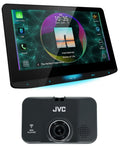 HD 10.1" KW-Z1000W Receiver+Dash Monitor Carplay Cam Car Wireless JVC