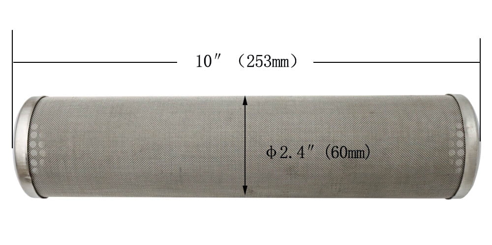 inch liquid for inch 10 Stainless Filter 304 1 Whole House Filter Front Steel TECHTONGDA Housing Purification NPT liquid 8000L/h