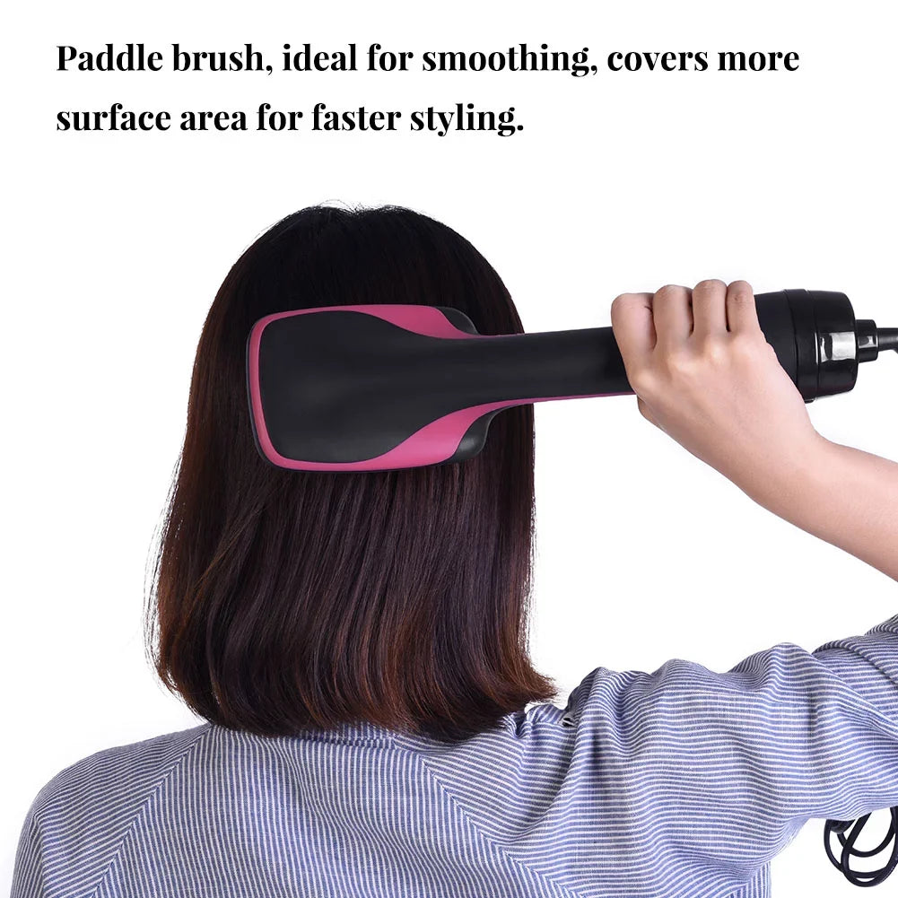 Tool, Hair Blow Hair 1 Styler In Dryer, 2 Brush Brush Paddle Comb Anion Dryer Multifunctional Hairdressing