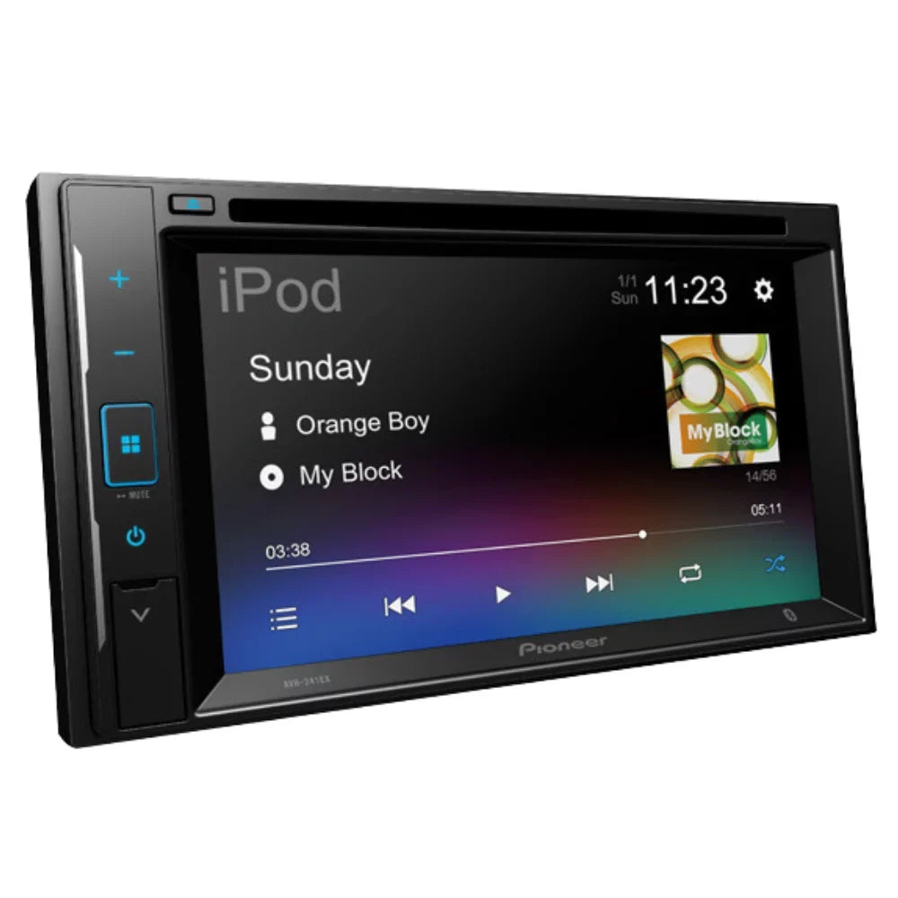 Pioneer Din and for Camera, with / Touchscreen, - Installation Backup Dash Bundle Bluetooth Car 2000-2004 Silhouette Multimedia Kit DVD Stereo Kit KIT2412 Oldsmobile Double