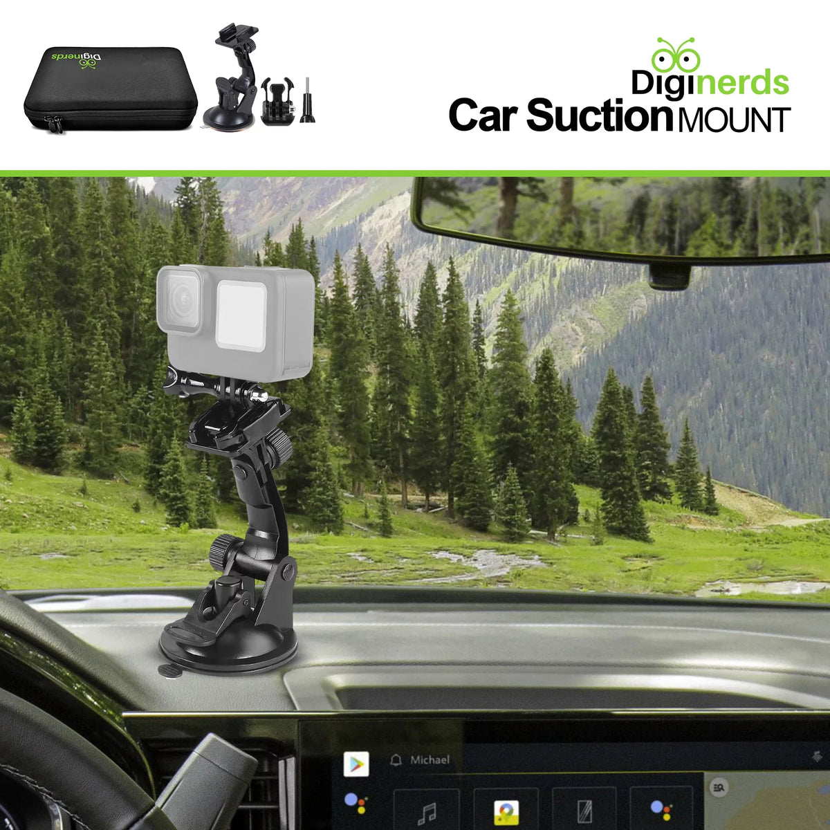 Action, Accessory GoPro more Fusion, in Insta360, GoPro 1 DiGiNerds Hero10/9/8/7/6/5/4, Action Kit with Max, GoPro Osmo and Compatible 50 Camera AKASO, DJI