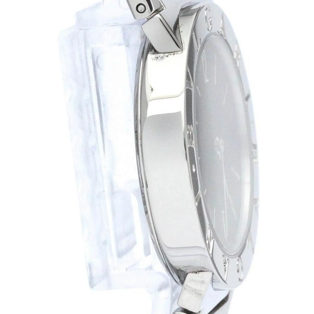Steel Pre-Owned Unisex BF565431 Bvlgari Bvlgari BVLGARI Watch Quartz (Good) Polished BB30SSD