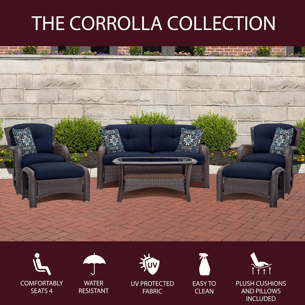 Corrolla Set exterior 6-Piece Cambridge Lounge
