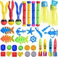 Toys 34PCS for Little Kids Toys Toys Backyard, Diving Pool for Kids liquid Swimming Pool Fun for Toys