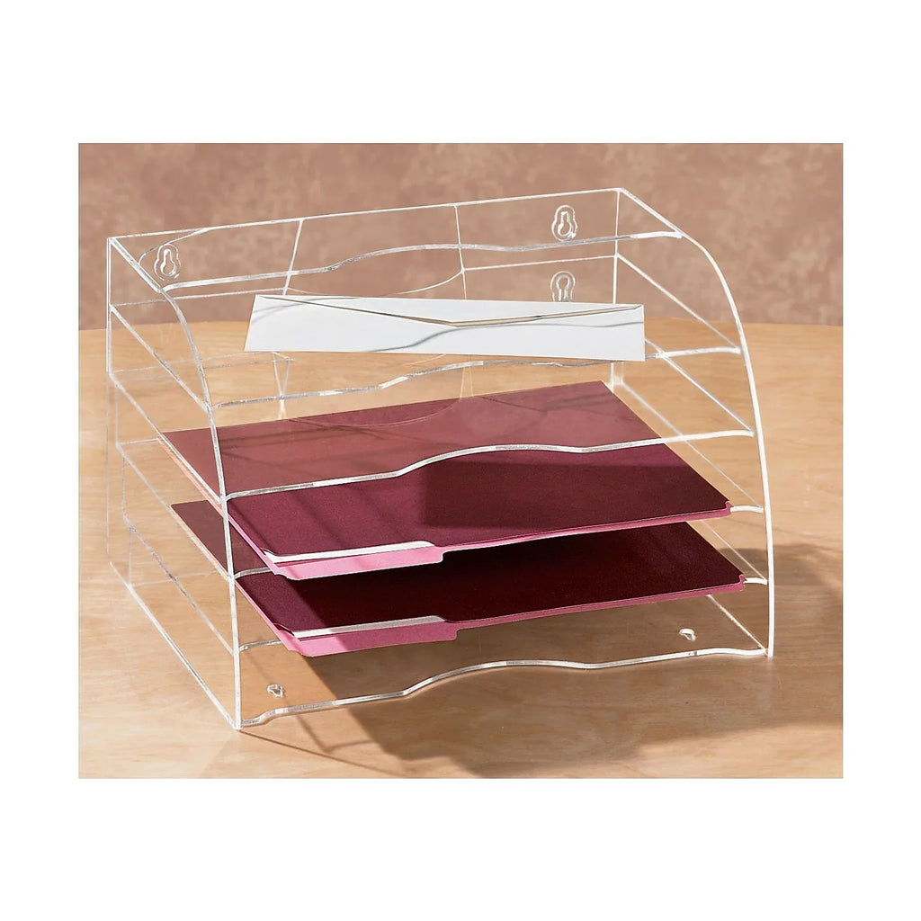 Two-Way 5/8 Sections x Plastic 3/4 3/8 13 Organizer 8 Five Rubbermaid x 94610ROS 10 Clear