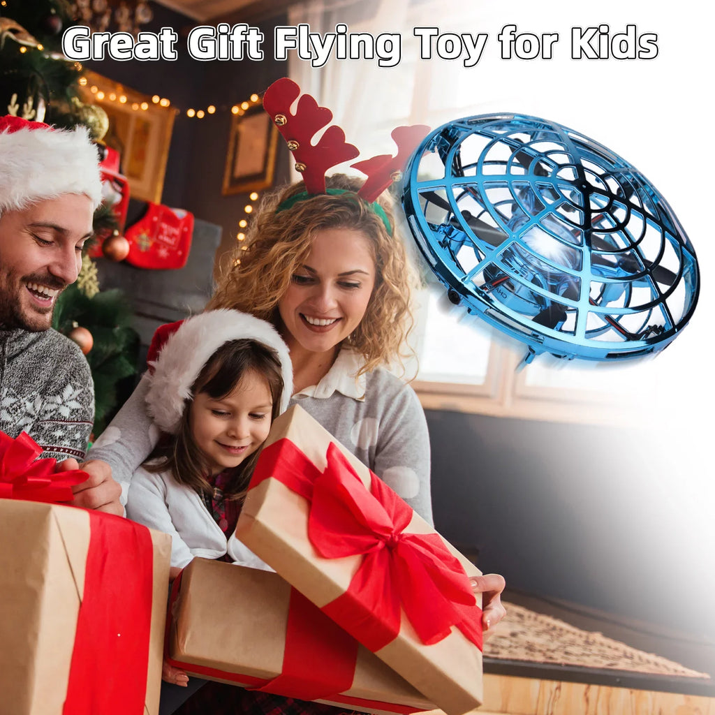 Motion JOY Girls with SUPER and Toy Flying Sensor for Drone,Small Ball Hands Kids Drone Adults, Hand Free for Drone or Toy UFO light Operated Boys Mini