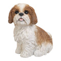 Sitting Gifts Hi-Line Garden Shih Statue 11" Puppy Tzu exterior