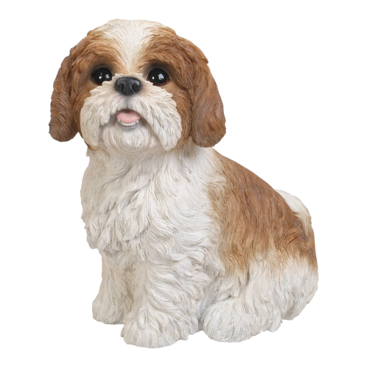 Sitting Gifts Hi-Line Garden Shih Statue 11" Puppy Tzu exterior