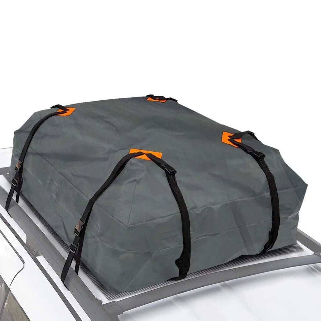 for Travel Gray Cube Bag Bag Camping Cargo Carrier Universal Storage Waterproof 600D Cargo Roof Luggage Car Gecheer Thickened Bag
