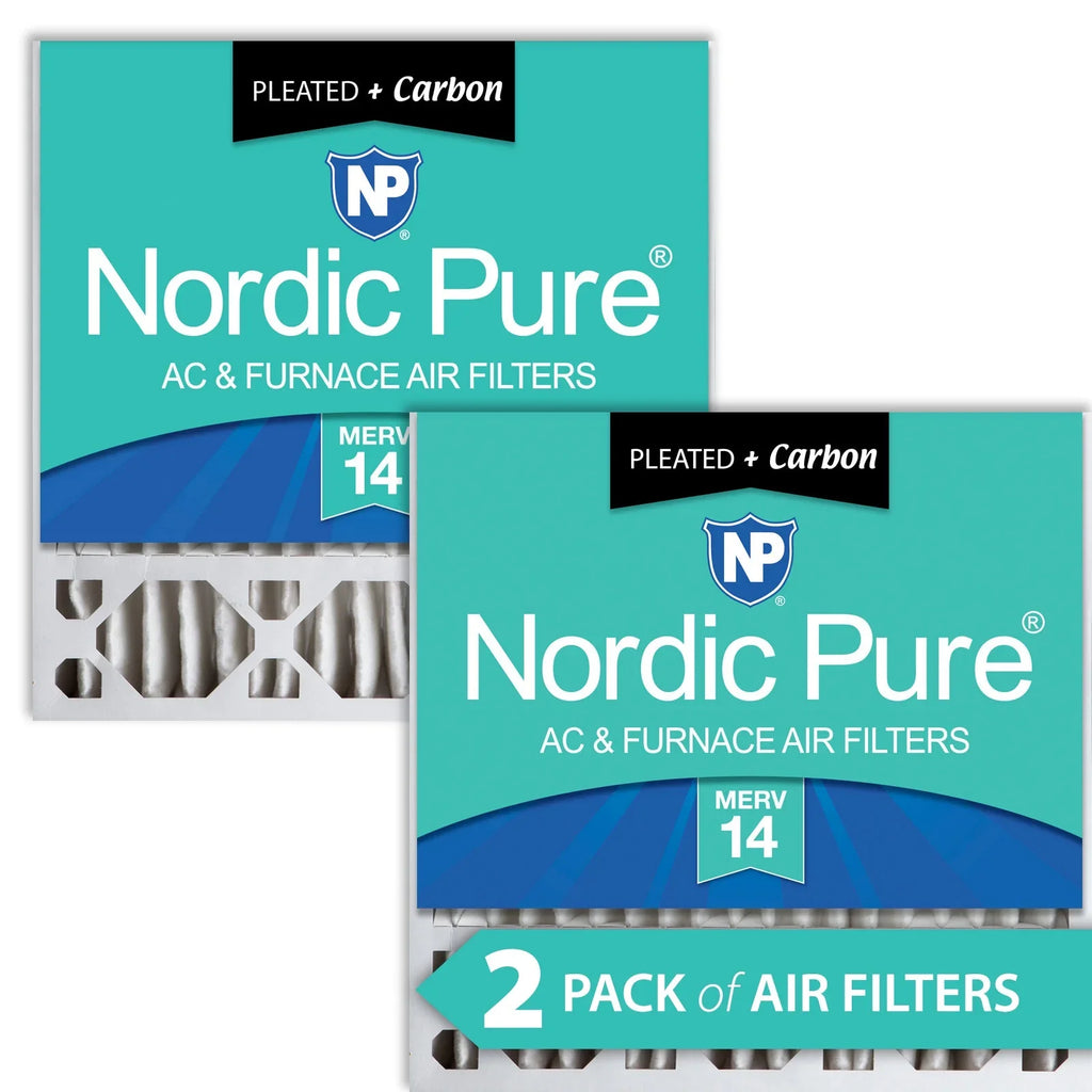 20x20x5 14 (4 Filters Furnace 2 MERV Replacement Honeywell Pack Carbon Plus 3/8)