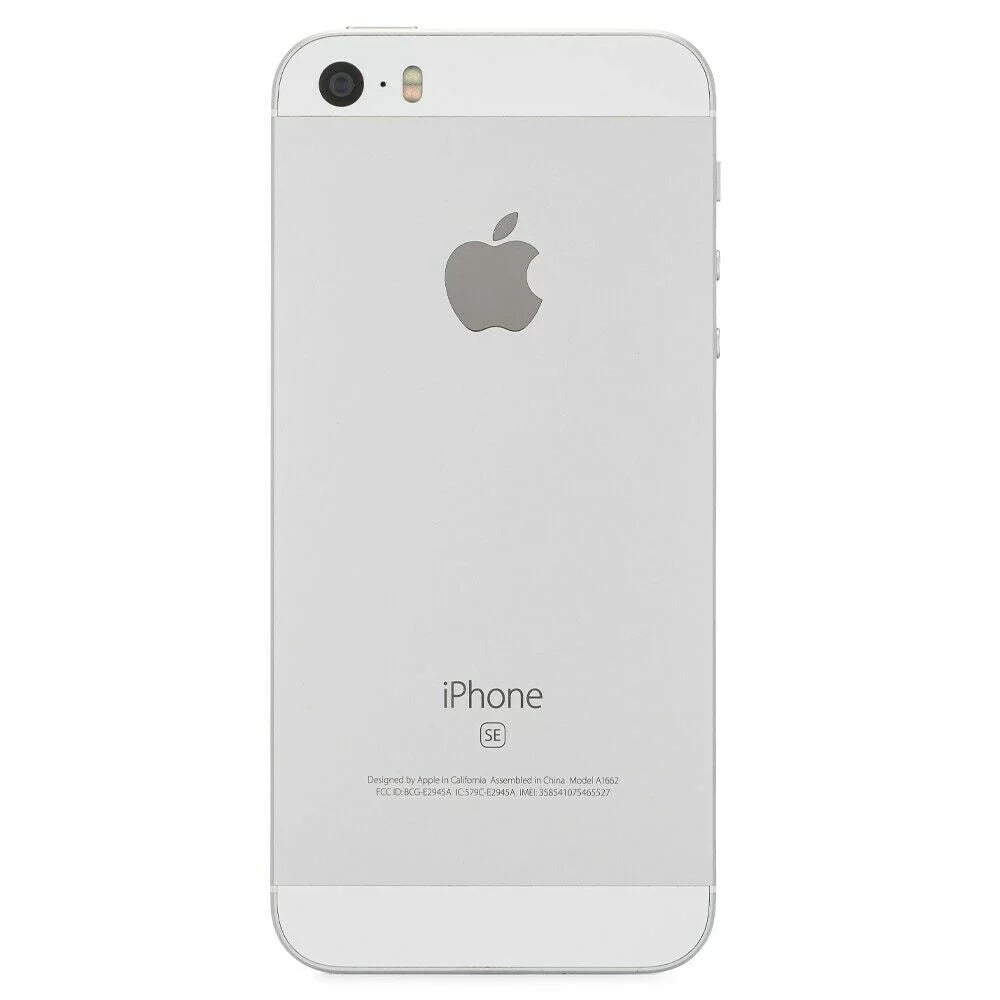 (Good) Carrier Silver iPhone Unlocked 32GB SE - - Pre-Owned