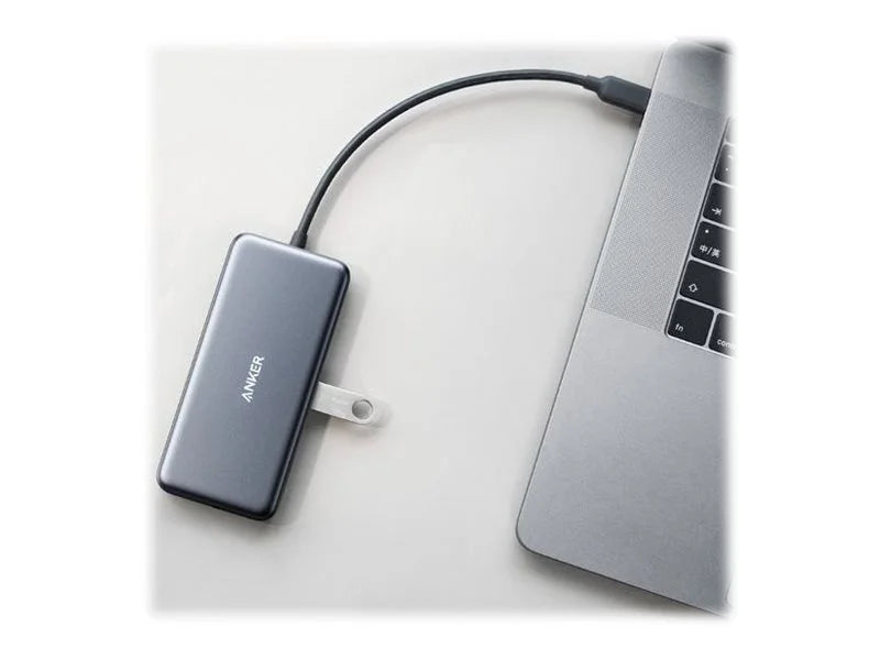 '- Docking - Premium Anker USB-C USB-C HDMI station Hub - 7-in-1