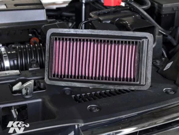 2020-2022 33-5106 With V6 Engine Air Gladiator), Increase Filter: Filter: Towing, Jl, Premium, & Power (Wrangler, Wrangler Air K&N Replacement Jeep Compatible Washable,