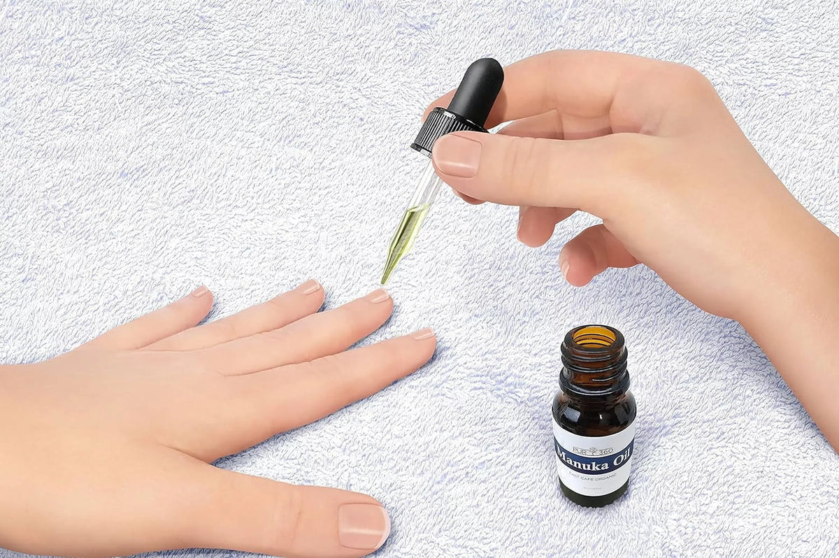 pur360 treatment manuka oil, pure powerful fungus, than cold sores, acne, best organic, oil, more tree for tea 33x irritated and skin eczema, fungus, toenail foot natural