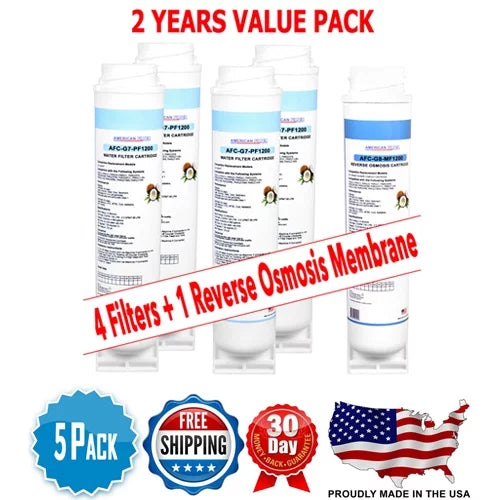 , in AFC Brand Filters - with AFC-G7-PF1200 Filters GE® liquid U.S.A. PNRQ20 Made - 5 # Compatible Model , ,