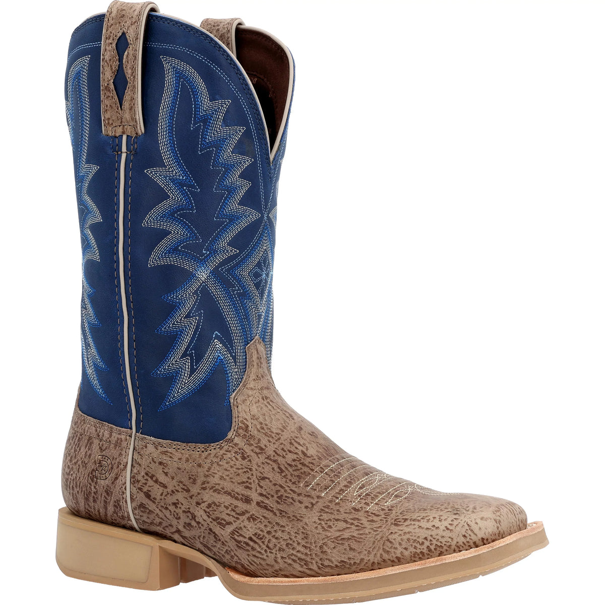 Lite™ Blue Weathered Grey dimension Boot 8.5(W) Pro & Durango® Denim Western Rebel