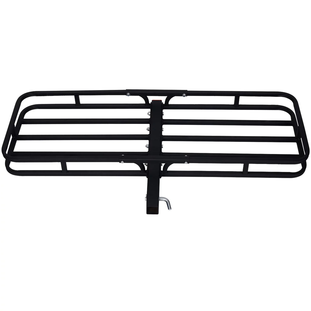 Hitch 2" Rack for Basket RV's, Luggage Cargo Cars Carrier, Vans, with Hitch Cargo - Steel 500-lb Rack Trucks, Mount Load Capacity, Rear Black Receiver SUV's,