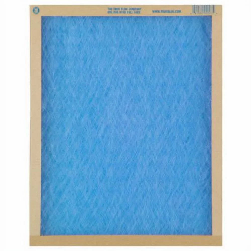 x Fiberglass 114251 - Air 12 Flat Filter 25" Disposable Blue 14" x Spun of Panel Furnace MERV Quantity 2 1" True
