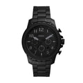 Fossil Bowman FS5603 Men's Black Stainless Steel Watch Chronograph