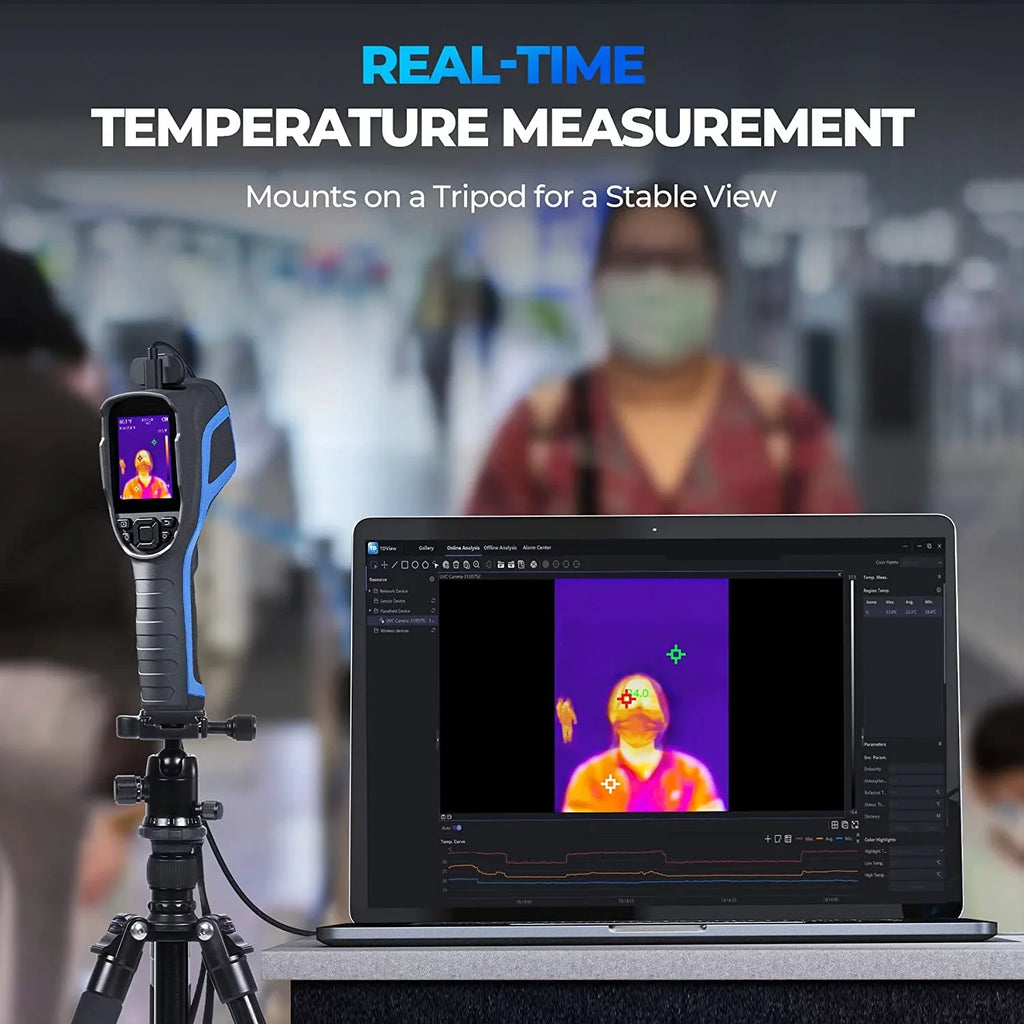 Imaging Handheld TOPDON Camera, Battery 192 Resolution Infrared TC004 IR Thermal 256 Thermal Life 12-Hour High Camera x Camera