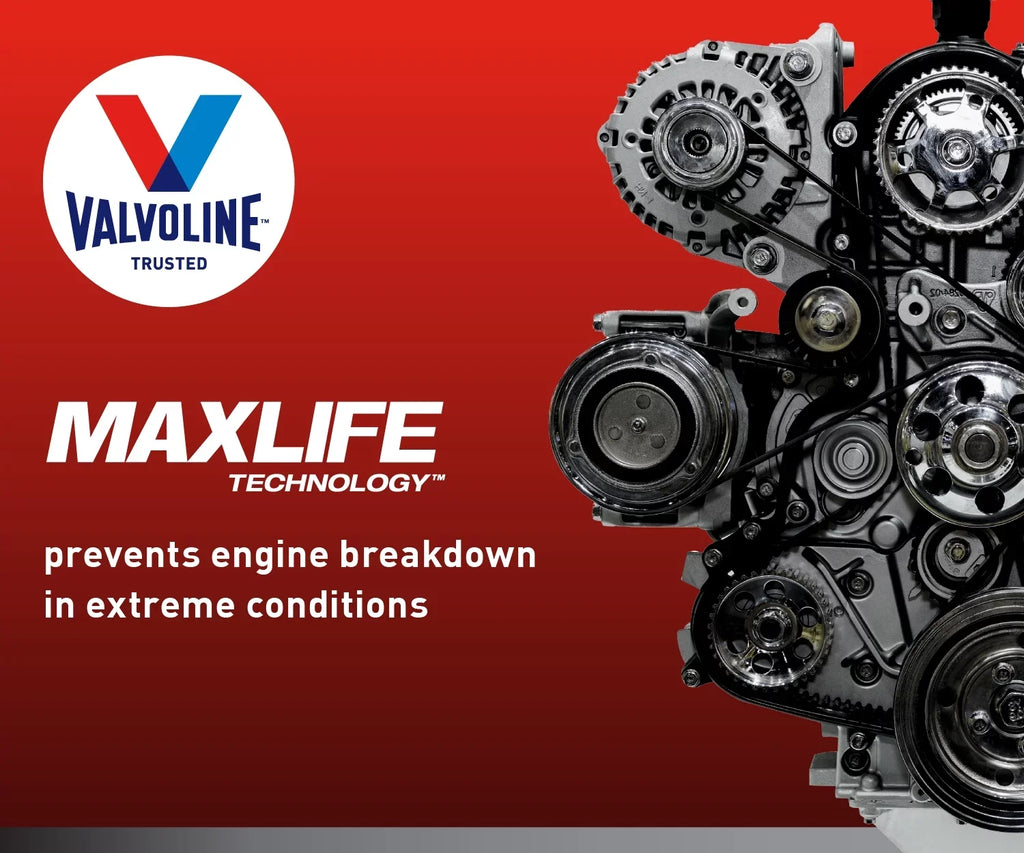 5 Mileage QT, Motor MaxLife 3 High Full Valvoline Oil 5W-30 Synthetic Case of