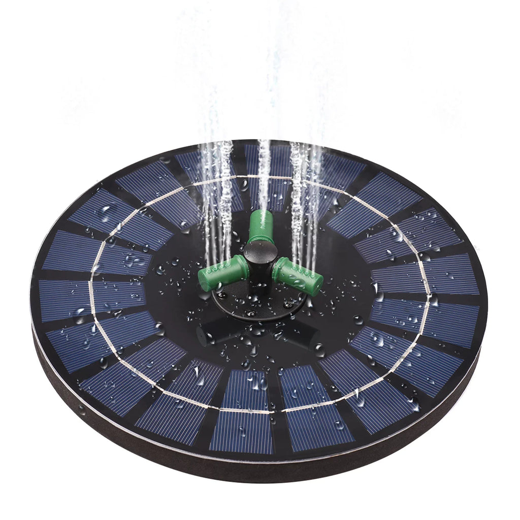 Auto-shut Nozzle Solar 9 With Solar fountain,Led Battery Inch Nozzle 9 Off Yaliya liquid Rotatable Qisuo Battery Led Off Pump liquid 6w Off Inch Bath Auto-shut With Solar Pump With Auto-shut 9
